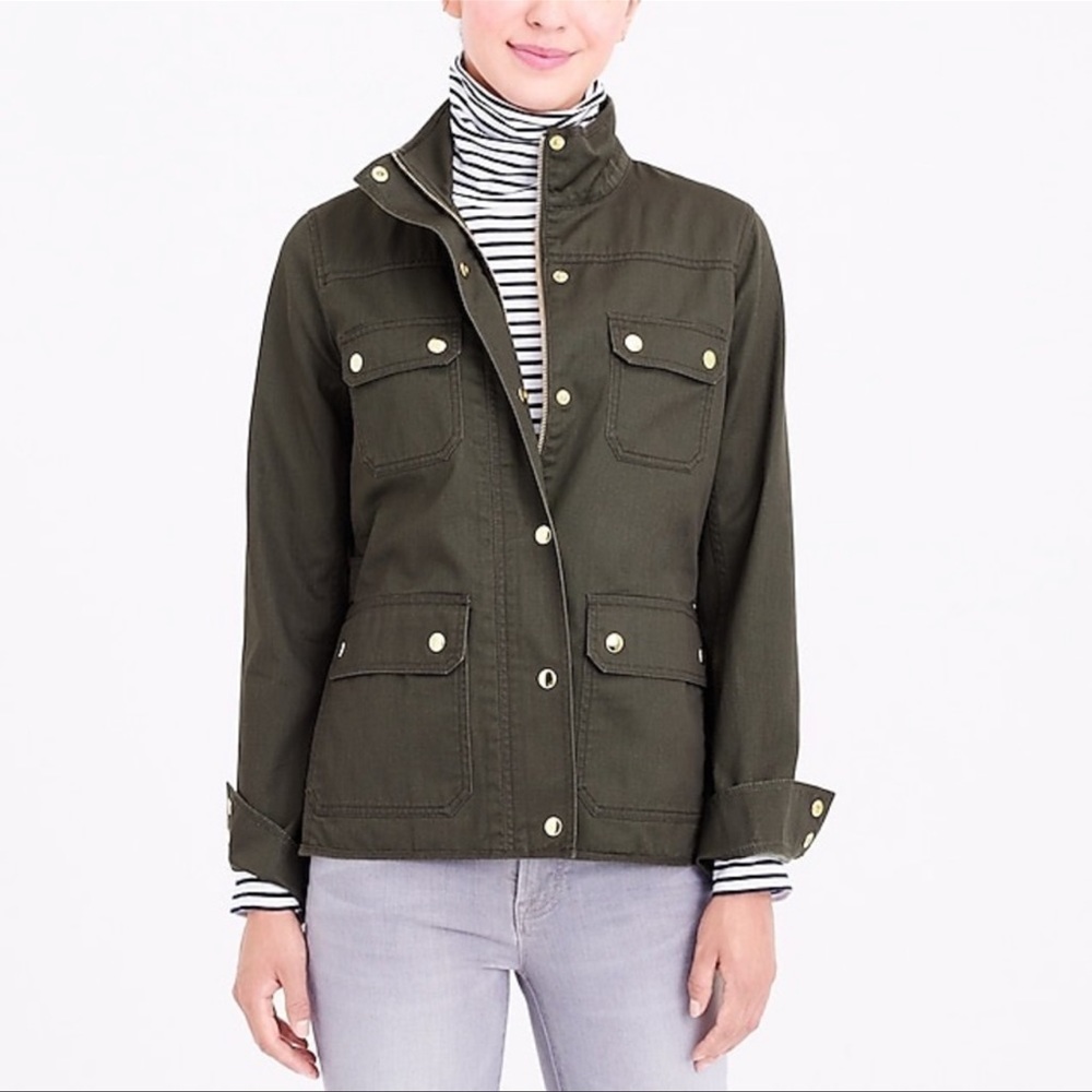 J Crew Downtown Field Jacket size S